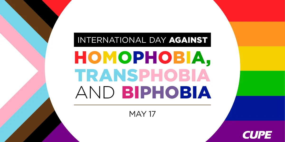 International Day Against Homophobia, Transphobia and Biphobia