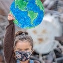 Young climate activist