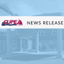 Web banner. Text: News release. Background image of a nursing home.