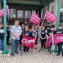 CUPE 2099 members on picket line