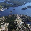 Aerial view of Kenora Ontario