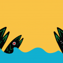 Stylized image of fish