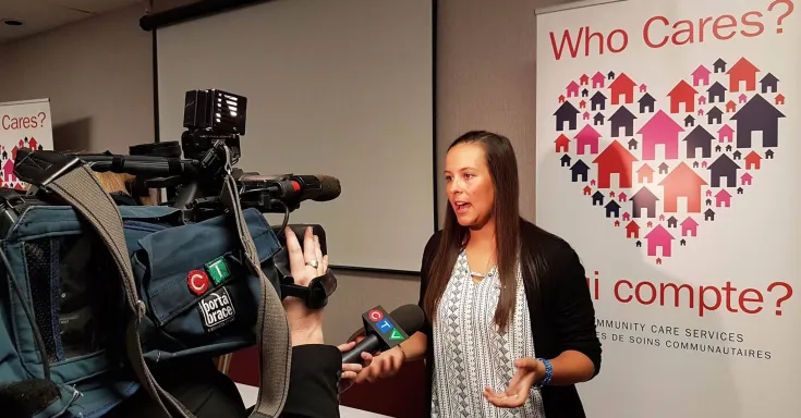 Julie Doucet, CUPE SCFP, Who Cares? Qui Compte?