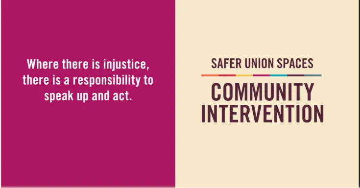When there is injustice, there is a responsibility to speak up and act