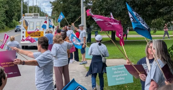 Picket Line at Granite Ridge Care Stittsville 2026