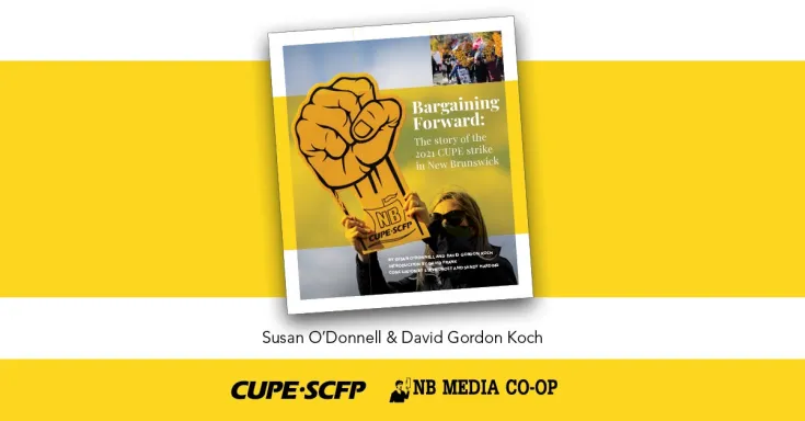 Image of the book cover - a protester holding a yellow fist placard