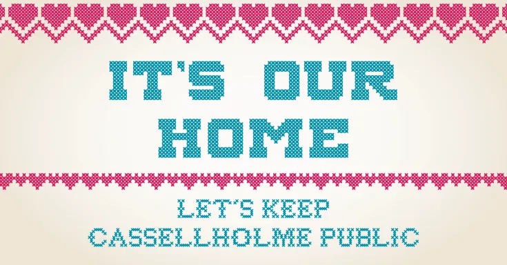 Keep Casselholme pubilc cross stitch with hearts