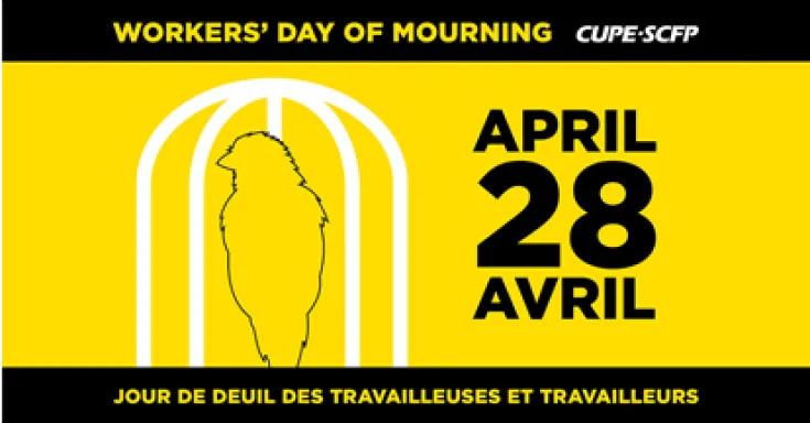 April 28 Day of mourning - Jour de Deuil 28 avril