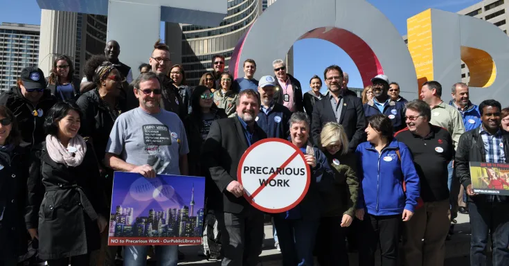 National President brings a message of support and solidarity to CUPE 4948