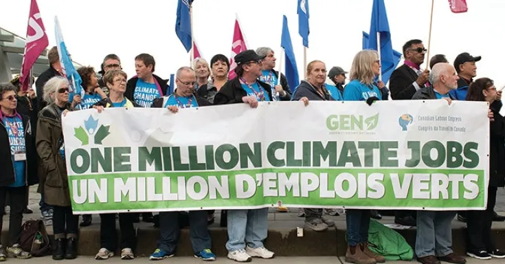 Working for green jobs and climate justice – CUPE’s 2015 environment highlights