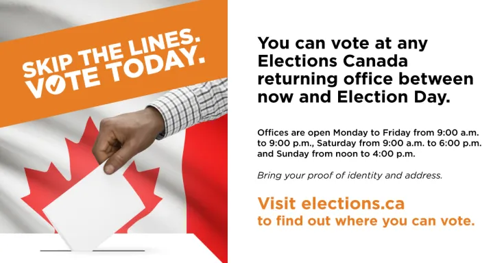 Visit elections.ca to find out where you can vote.