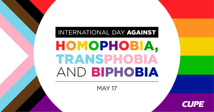 International Day Against Homophobia, Transphobia and Biphobia
