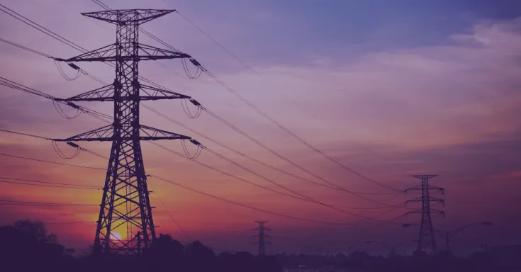 Pylône d'hydroélectricité