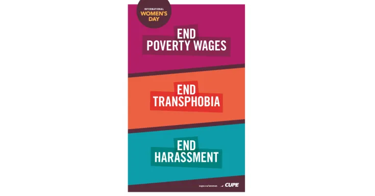 International Women's Day poster