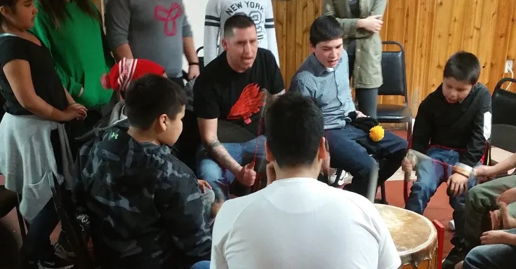 Leonard Peltier vigil