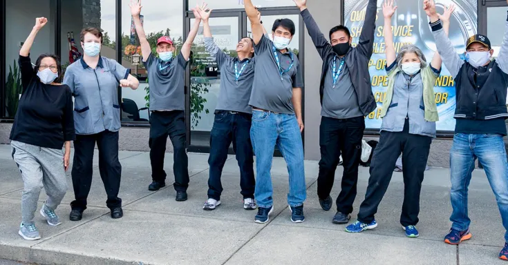 Health care workers celebrate deprivatization in BC