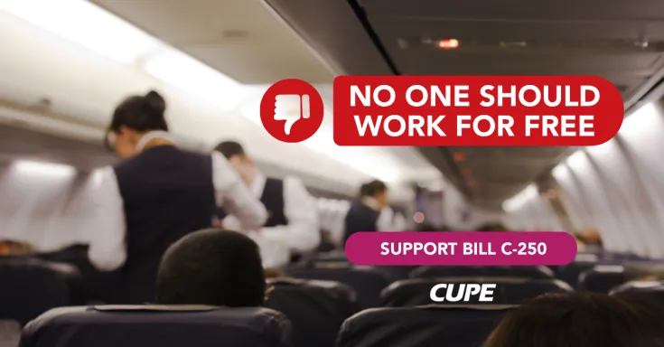 No one should work for free. Support Bill C-250. 