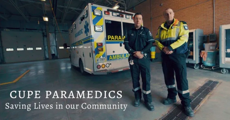 CUPE Paramedics: Saving lives in our community