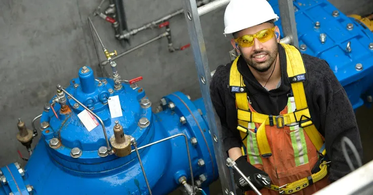Aman Cheema, young worker and member of CUPE 402 (City of Surrey, BC)