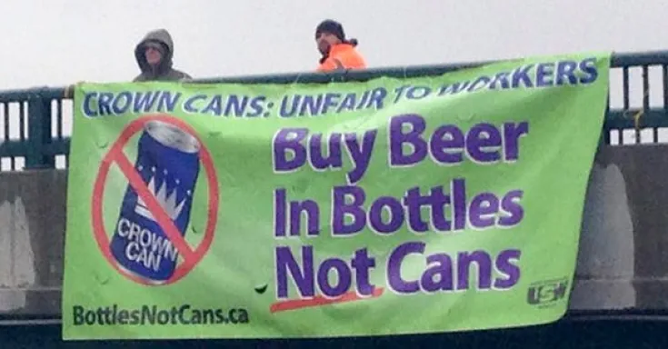 Bottles Not Cans
