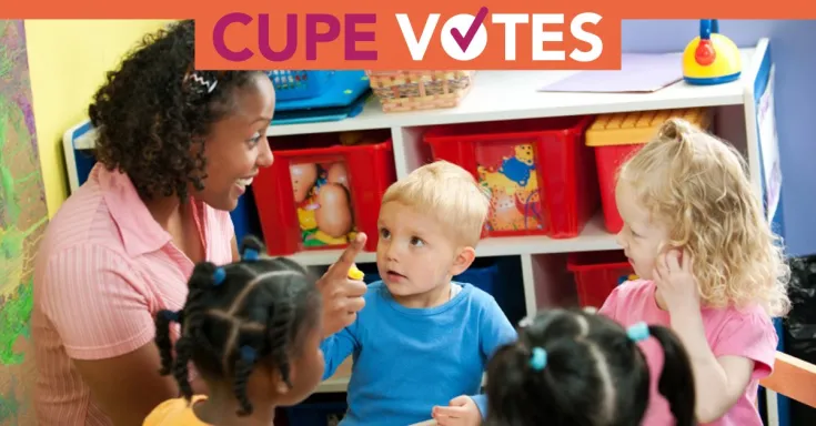 Early Learning and Child Care: CUPE votes
