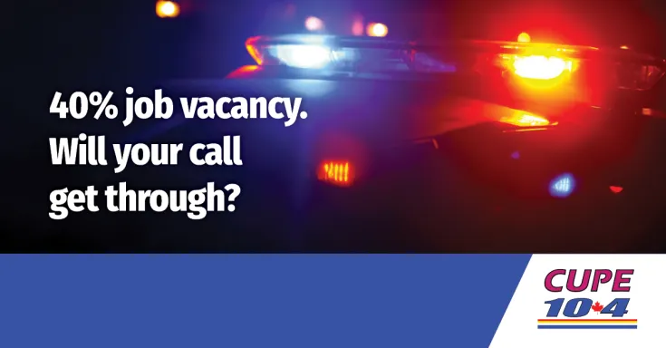 40% job vacancy - Will your call get through?