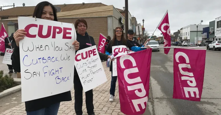 CUPE Local 8600 fights back against cuts to northern health care