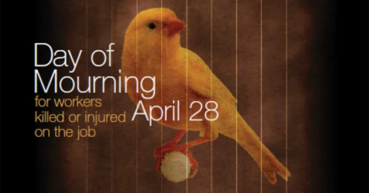 Day of mourning poster