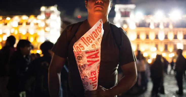 Mexico student protest