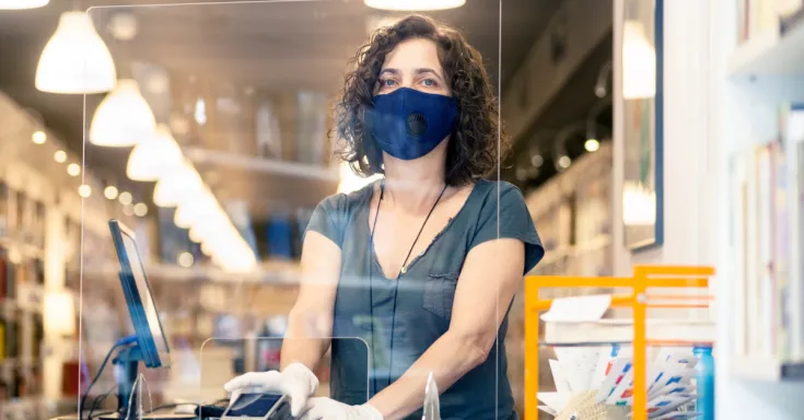 Image: Minimum wage worker