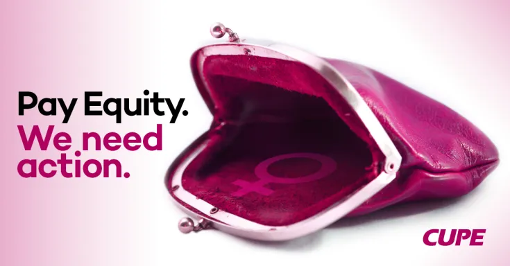 Pay Equity. We need action