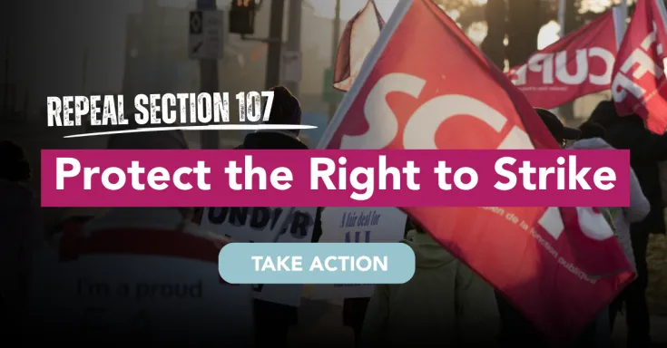 Protect the right to strike