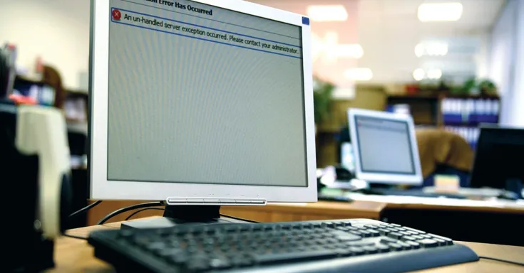 Social Assistance Management System (SAMS) screen on computer