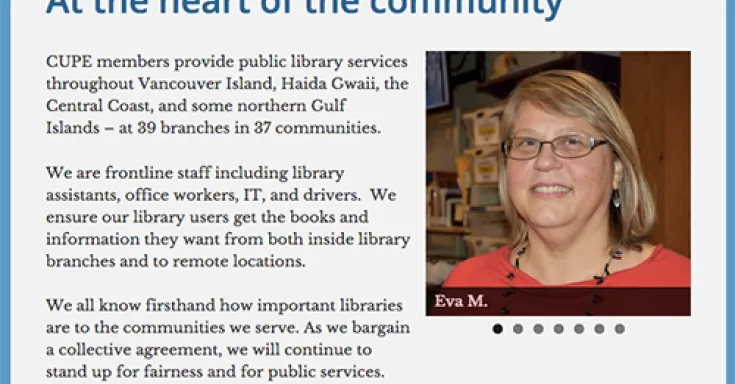 Library workers raise awareness with ad campaign