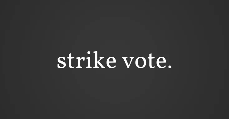 Strike vote