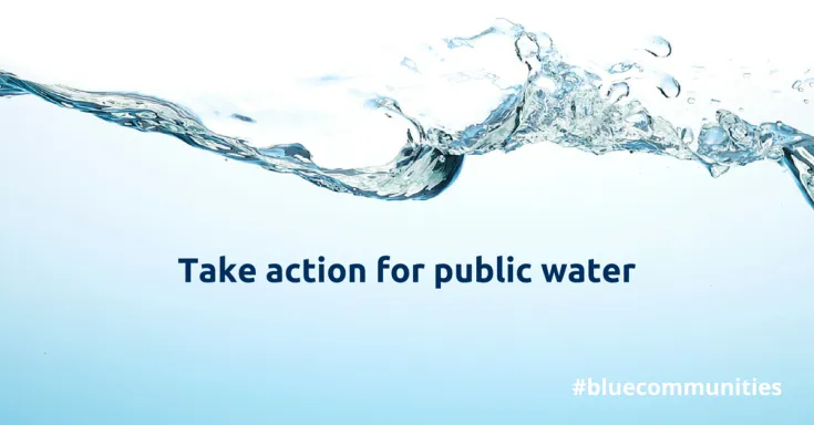 Take action for public water