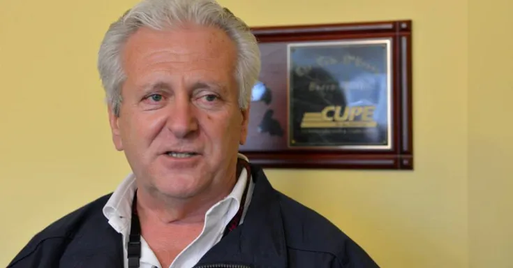 CUPE NL President Wayne Lucas