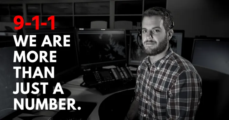 911 operator waits by phone