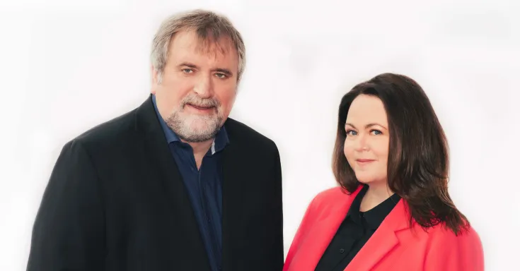 Mark Hancock and Candace Rennick