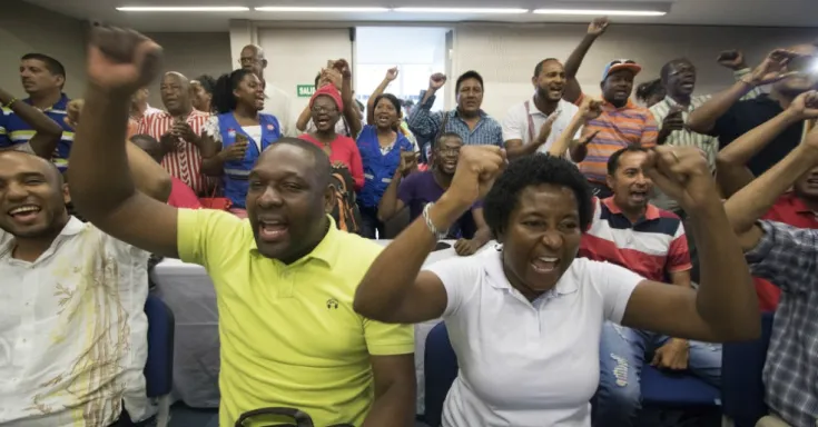 An effective campaign led by labour required months of planning and communication that led to the mobilization of entire neighbourhoods throughout Buenaventura.