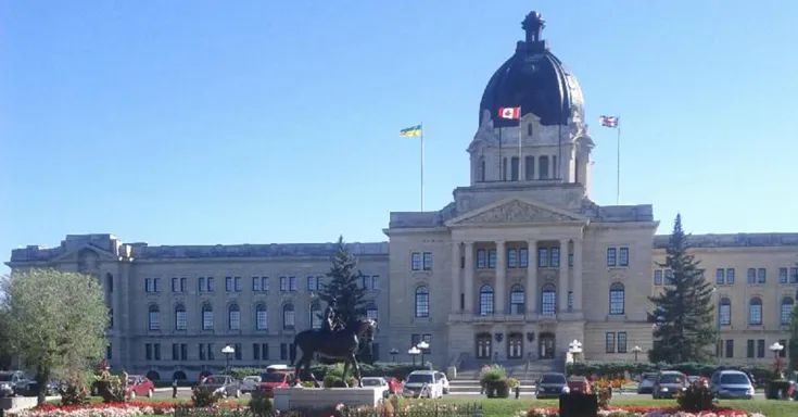 Saskatchewan Legislature. Wikimedia by wallissteve
