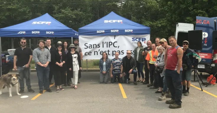 Les cols bleus et cols blancs de la Municipalité de Saint-Félix-de-Valois