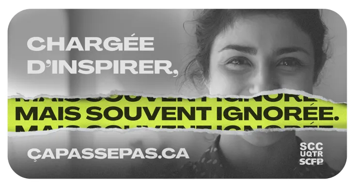 Poster fro UQTR campaign