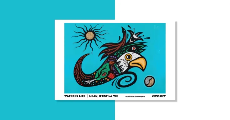 Water is life poster image